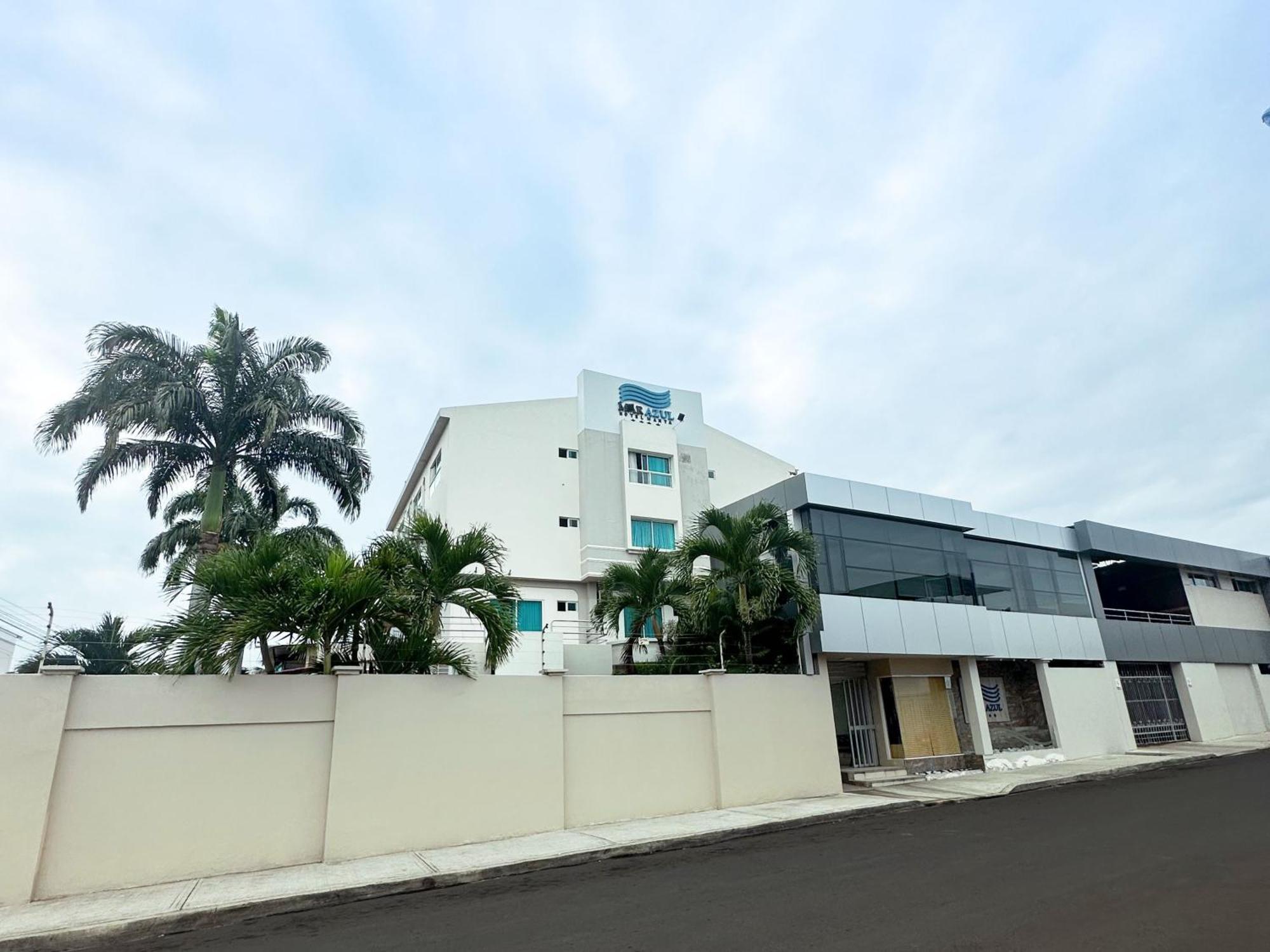 Hotel Mar Azul Manta Kültér fotó
