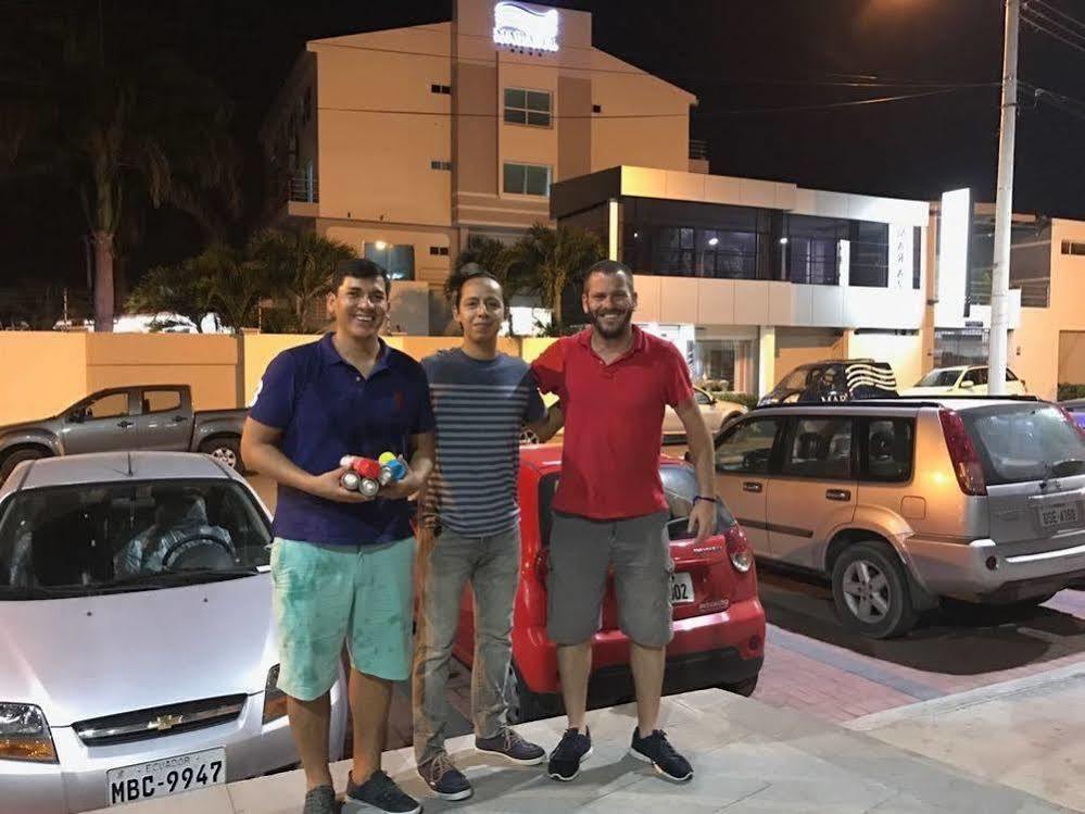 Hotel Mar Azul Manta Kültér fotó